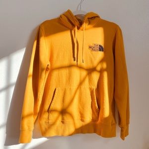 North Face Mustard Yellow Sweatshirt/Hoodie